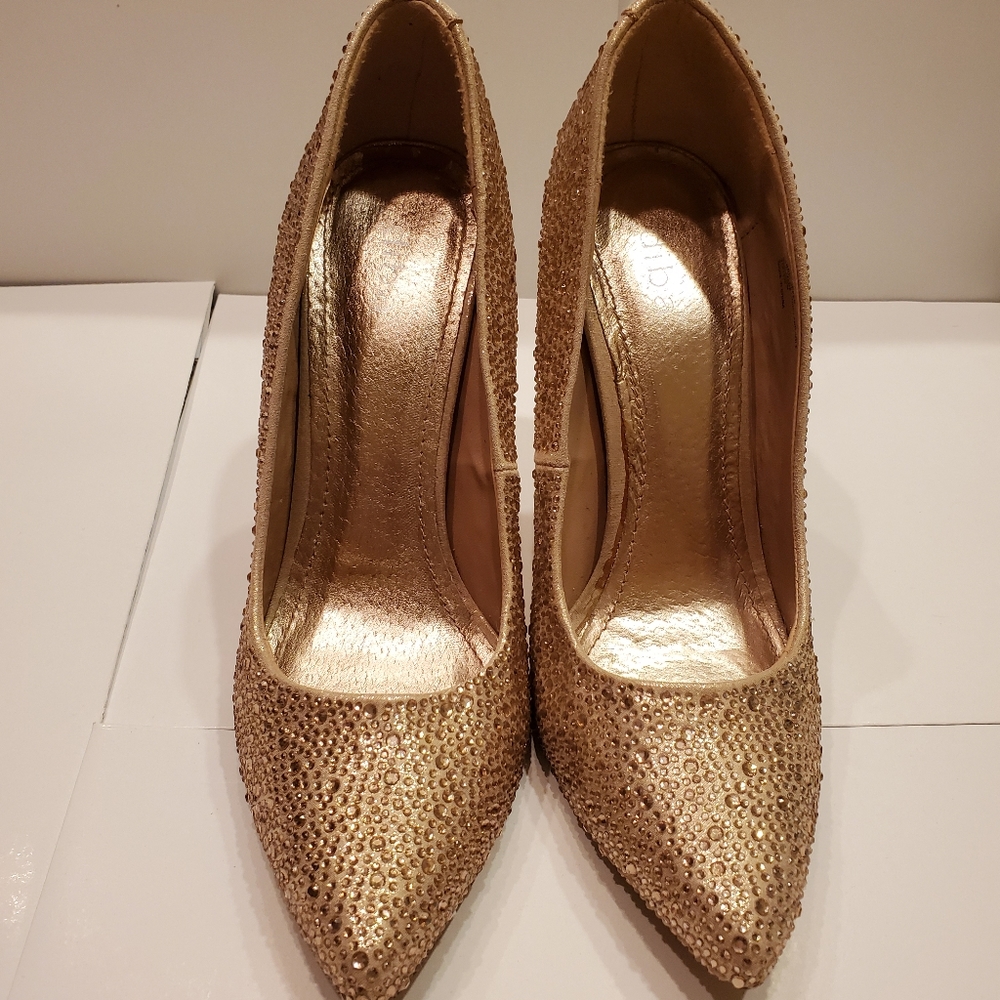 DIBA Rose Gold Pumps Size 8 - Picture 2 of 6